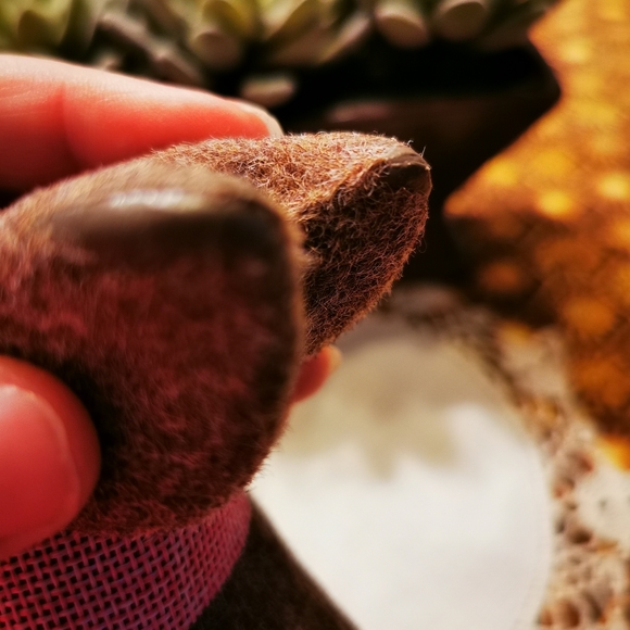 Vintage Flocked Bunny Rabbit Coin Bank - Picture 2 of 13